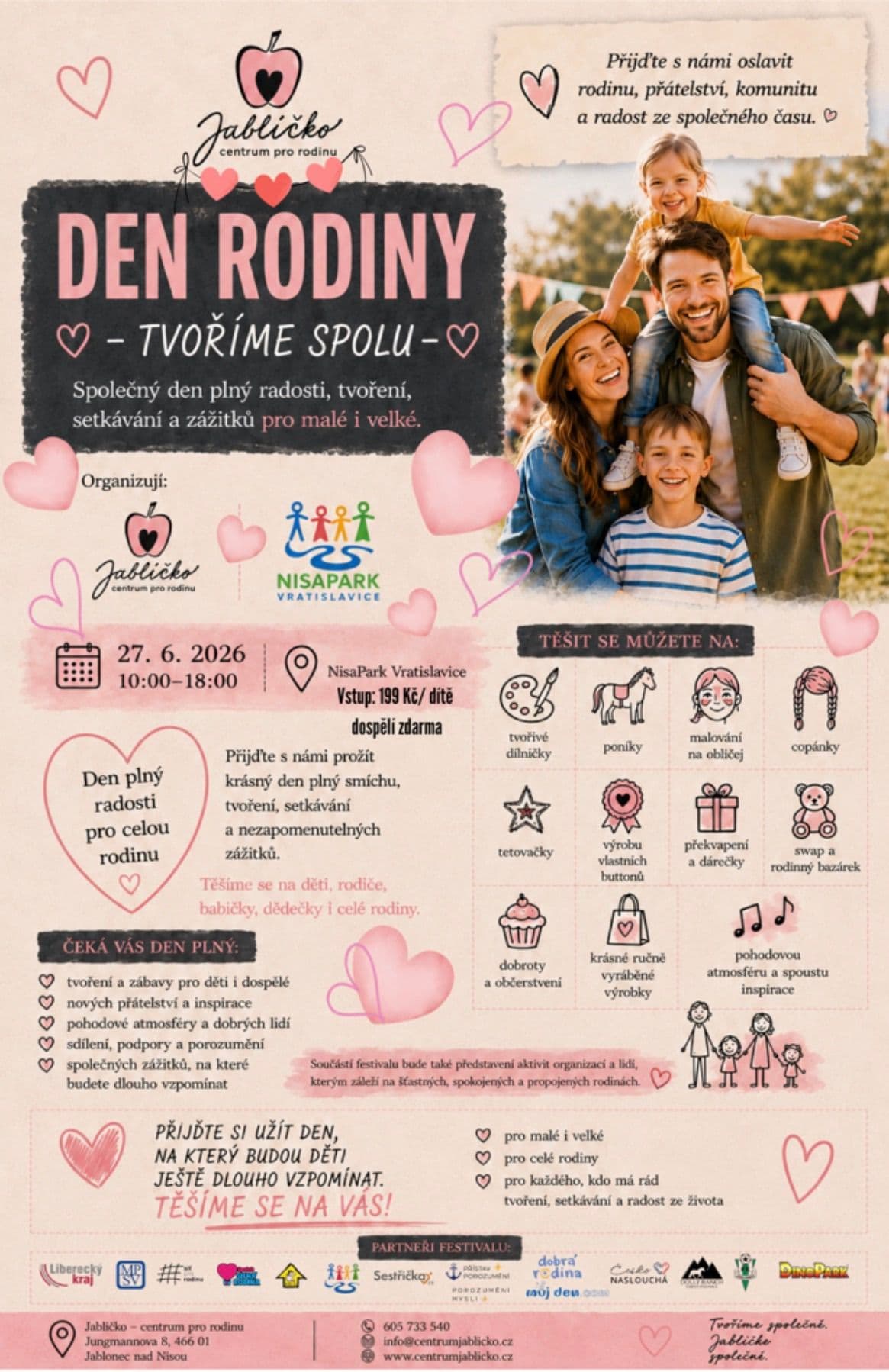 Den rodiny – Tvoříme spolu